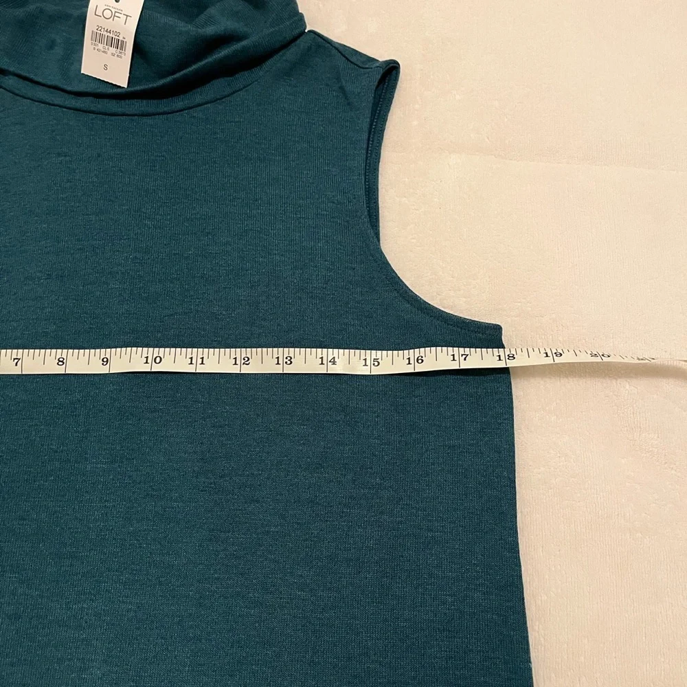 NWT Womens Ann Taylor Loft Blue Tank Top - Picture 4 of 6